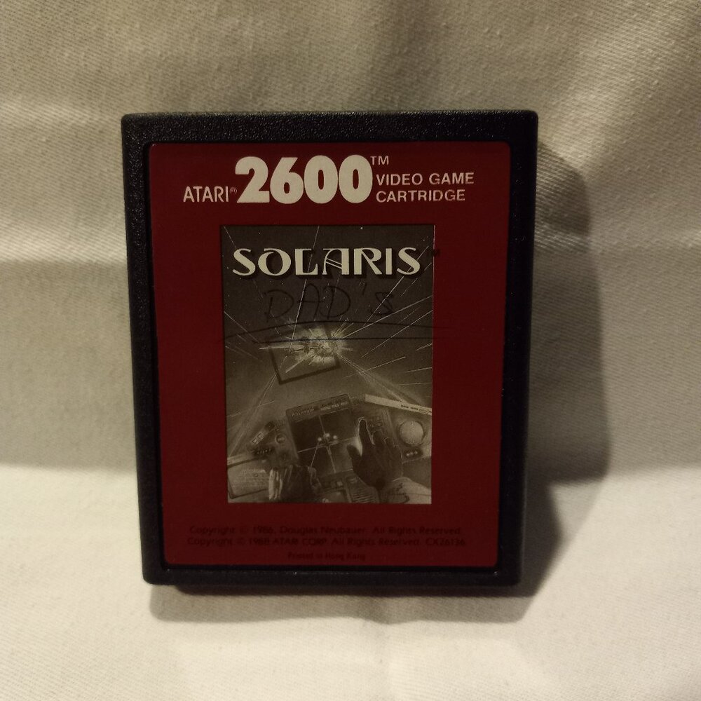 SOLARIS CIB - ATARI 2600 Red Label UN-Tested - Picture 3 of 7